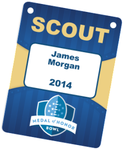 Scout Credential Badge