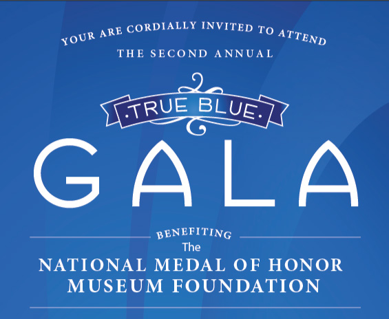 True Blue Gala Invitation