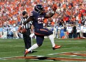 Virginia running back Kevin Parks will play in the Medal of Honor Bowl on Saturday at Johnson Hagood Stadium. FILE/RYAN M. KELLY/AP